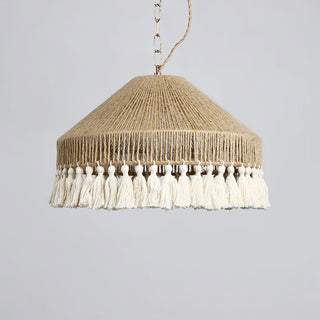 Vorenth Chanvre Corde Suspension Lumière