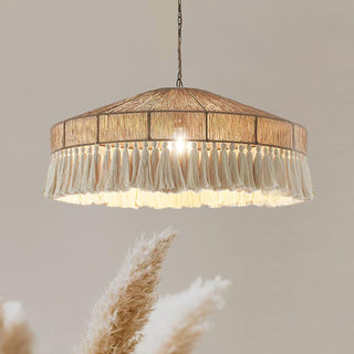 Vorenth Chanvre Corde Suspension Lumière