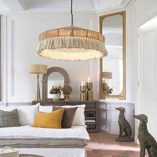 Vorenth Chanvre Corde Suspension Lumière