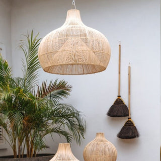 Ritta Vintage Artisanal Rotin Suspension Salon