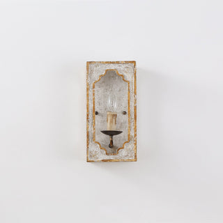 Vatnuvyd Rustique Cube Bois Métal Applique Murale