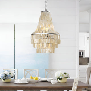 Aurora Lustre Boho Shell Tiered