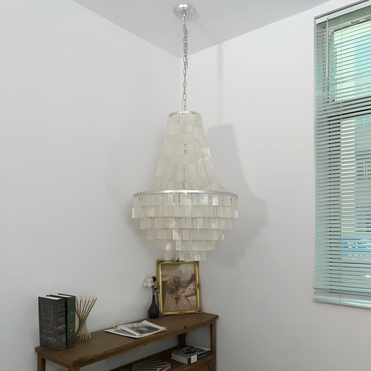 Nerina Lustre Boho Shell Tiered
