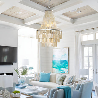 Aurora Lustre Boho Shell Tiered