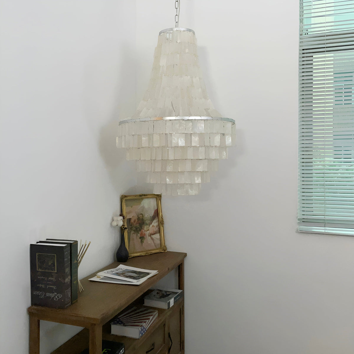 Nerina Lustre Boho Shell Tiered