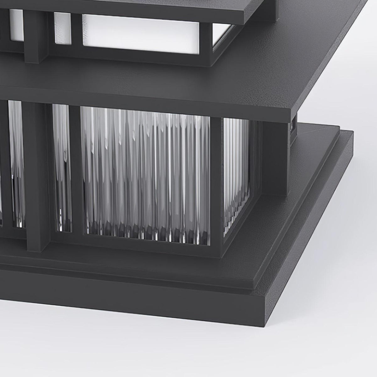 Milo Luminaire Extérieur sur Pilier Solaire / Câblé