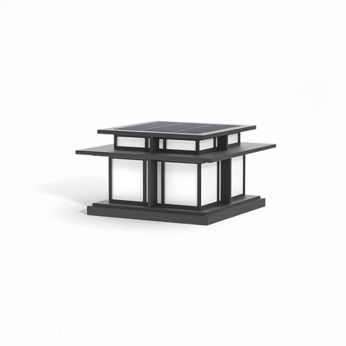Milo Luminaire Extérieur sur Pilier Solaire / Câblé