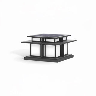 Milo Luminaire Extérieur sur Pilier Solaire / Câblé