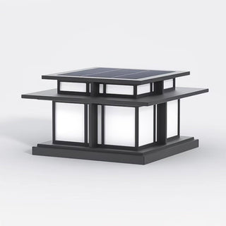 Milo Luminaire Extérieur sur Pilier Solaire / Câblé