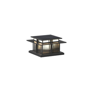 Milo Luminaire Extérieur sur Pilier Solaire / Câblé