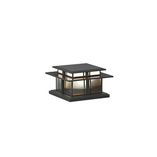 Milo Luminaire Extérieur sur Pilier Solaire / Câblé