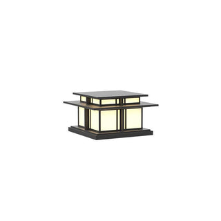 Milo Luminaire Extérieur sur Pilier Solaire / Câblé