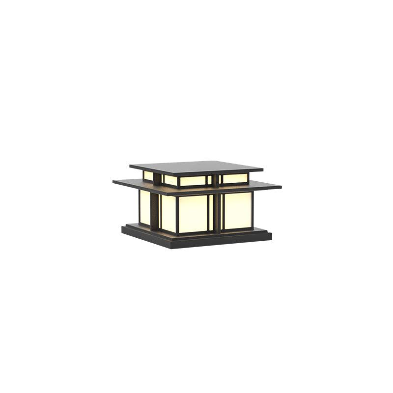 Milo Luminaire Extérieur sur Pilier Solaire / Câblé