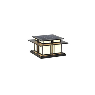 Milo Luminaire Extérieur sur Pilier Solaire / Câblé