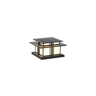 Milo Luminaire Extérieur sur Pilier Solaire / Câblé