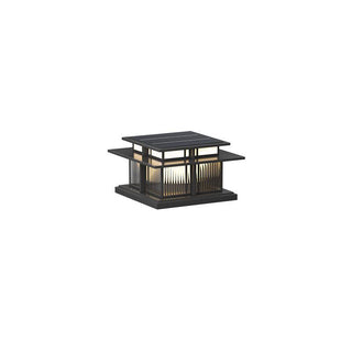 Milo Luminaire Extérieur sur Pilier Solaire / Câblé