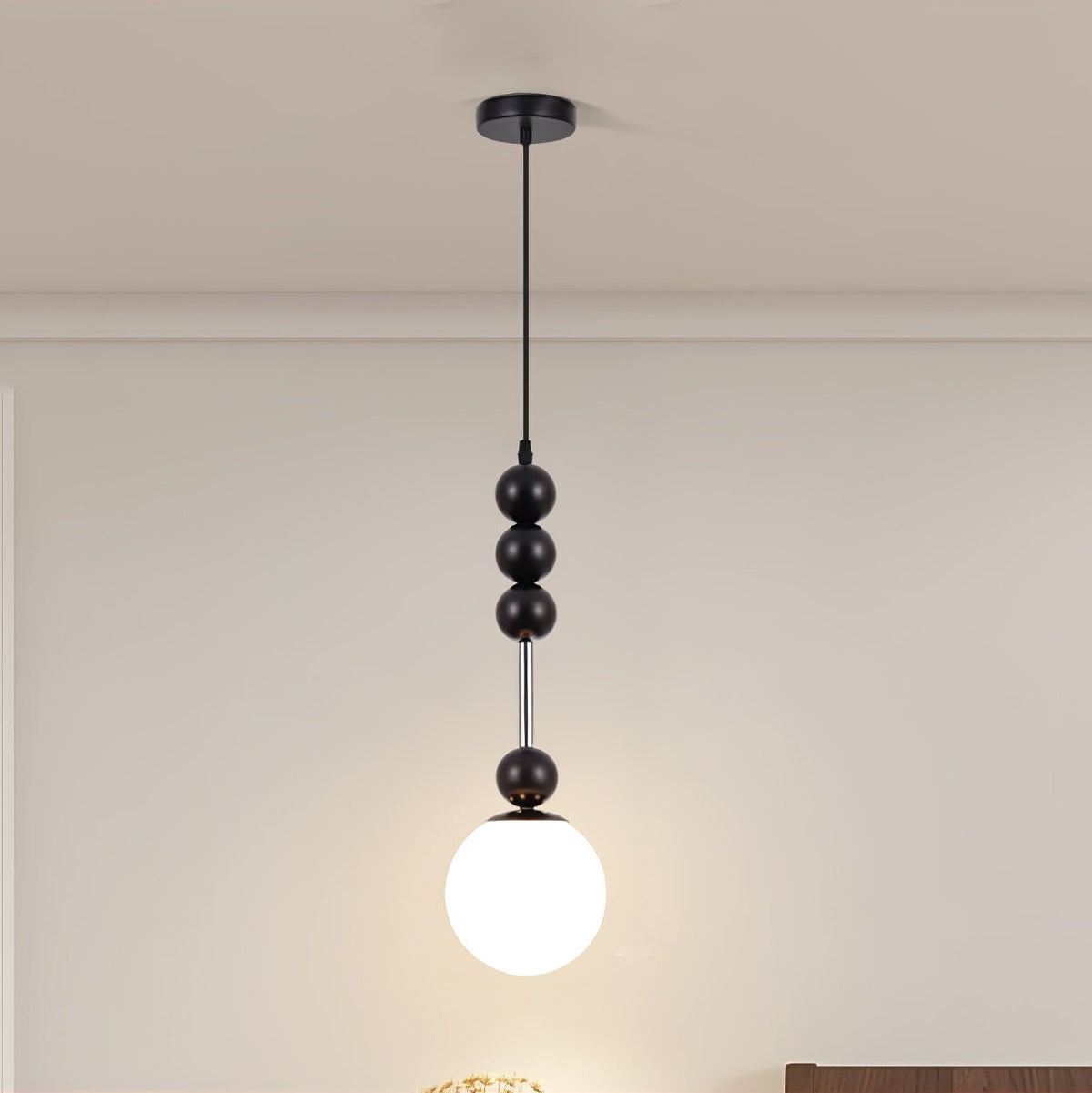 Coriora Suspension Minimaliste en Bois