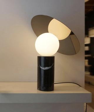 Dila Lampe de Table Minimaliste en Marbre de Table
