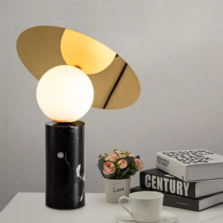 Dila Lampe de Table Minimaliste en Marbre de Table