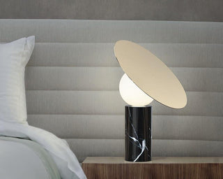 Dila Lampe de Table Minimaliste en Marbre de Table