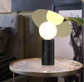 Dila Lampe de Table Minimaliste en Marbre de Table