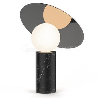 Dila Lampe de Table Minimaliste en Marbre de Table