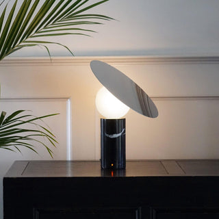 Dila Lampe de Table Minimaliste en Marbre de Table