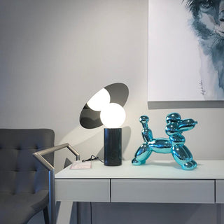 Dila Lampe de Table Minimaliste en Marbre de Table