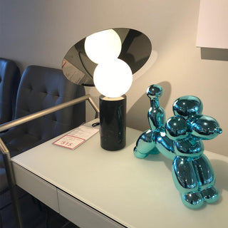 Dila Lampe de Table Minimaliste en Marbre de Table