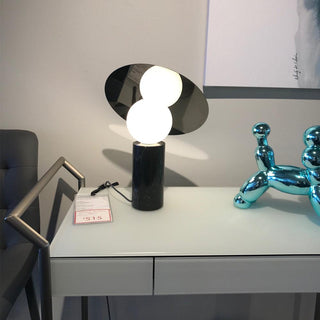 Dila Lampe de Table Minimaliste en Marbre de Table