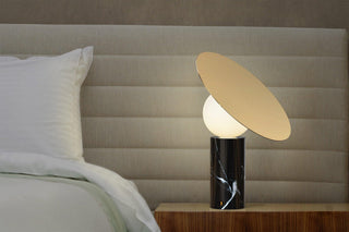Dila Lampe de Table Minimaliste en Marbre de Table