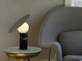 Dila Lampe de Table Minimaliste en Marbre de Table