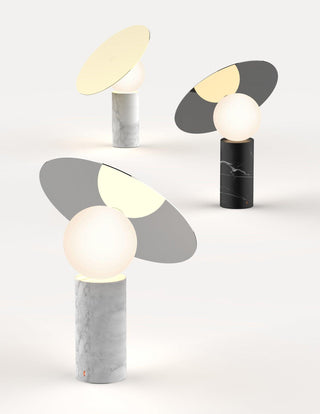 Dila Lampe de Table Minimaliste en Marbre de Table