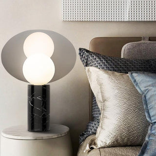 Dila Lampe de Table Minimaliste en Marbre de Table
