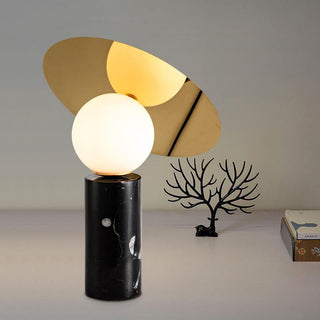 Dila Lampe de Table Minimaliste en Marbre de Table