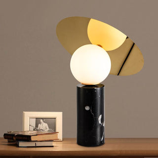 Dila Lampe de Table Minimaliste en Marbre de Table