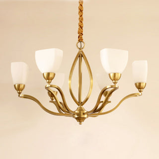 Dvaluvyj Postmodern Luxe Laiton Métal Verre Lustre