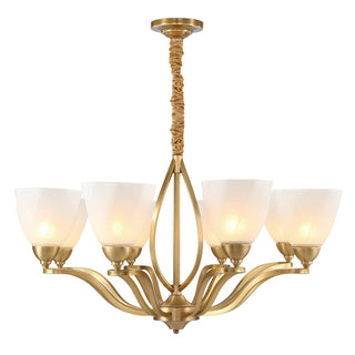 Dvaluvyj Postmodern Luxe Laiton Métal Verre Lustre