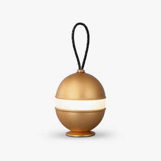 Orbitem Lampe de Table en Aluminium Doré
