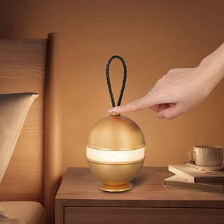 Orbitem Lampe de Table en Aluminium Doré