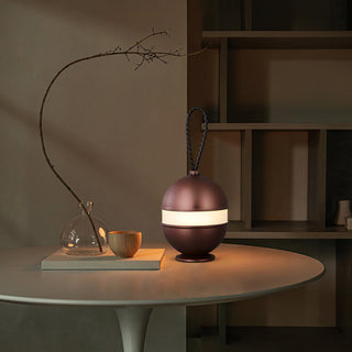 Orbitem Lampe de Table en Aluminium Doré