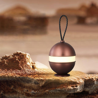 Orbitem Lampe de Table en Aluminium Doré