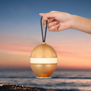 Orbitem Lampe de Table en Aluminium Doré