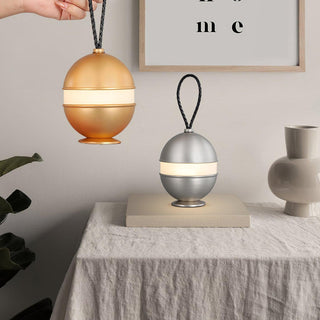 Orbitem Lampe de Table en Aluminium Doré