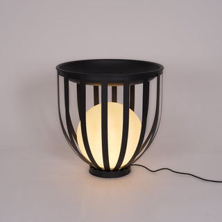 Tera Lampadaire en Acrylique Et Métal