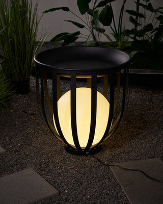 Tera Lampadaire en Acrylique Et Métal