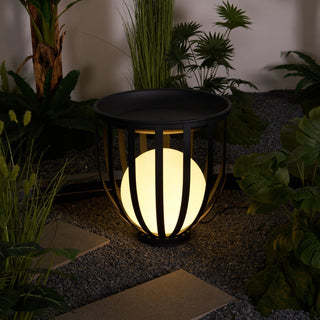 Tera Lampadaire en Acrylique Et Métal