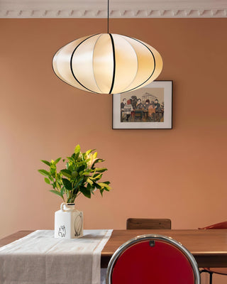Daphne Lampe suspendue en tissu moderne