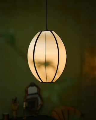 Daphne Lampe suspendue en tissu moderne