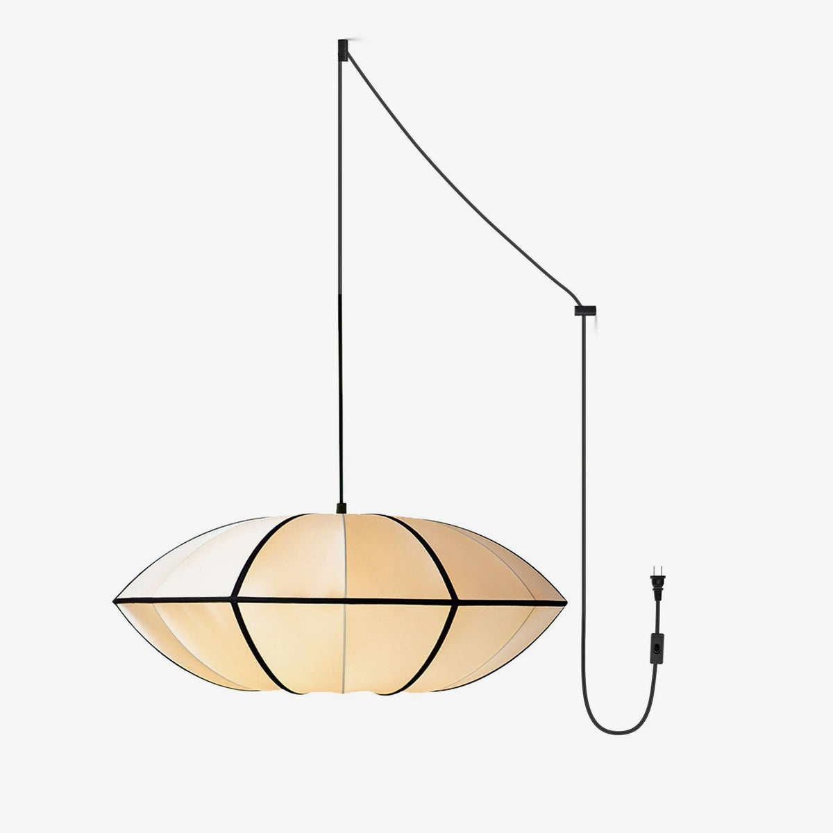 Viorace Tissu Futuriste Suspension